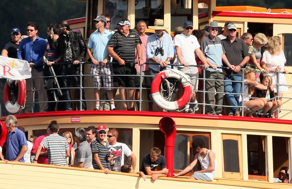 Spectators wait for the start - JJ Giltinan Championships 2011 © Crosbie Lorimer http://www.crosbielorimer.com